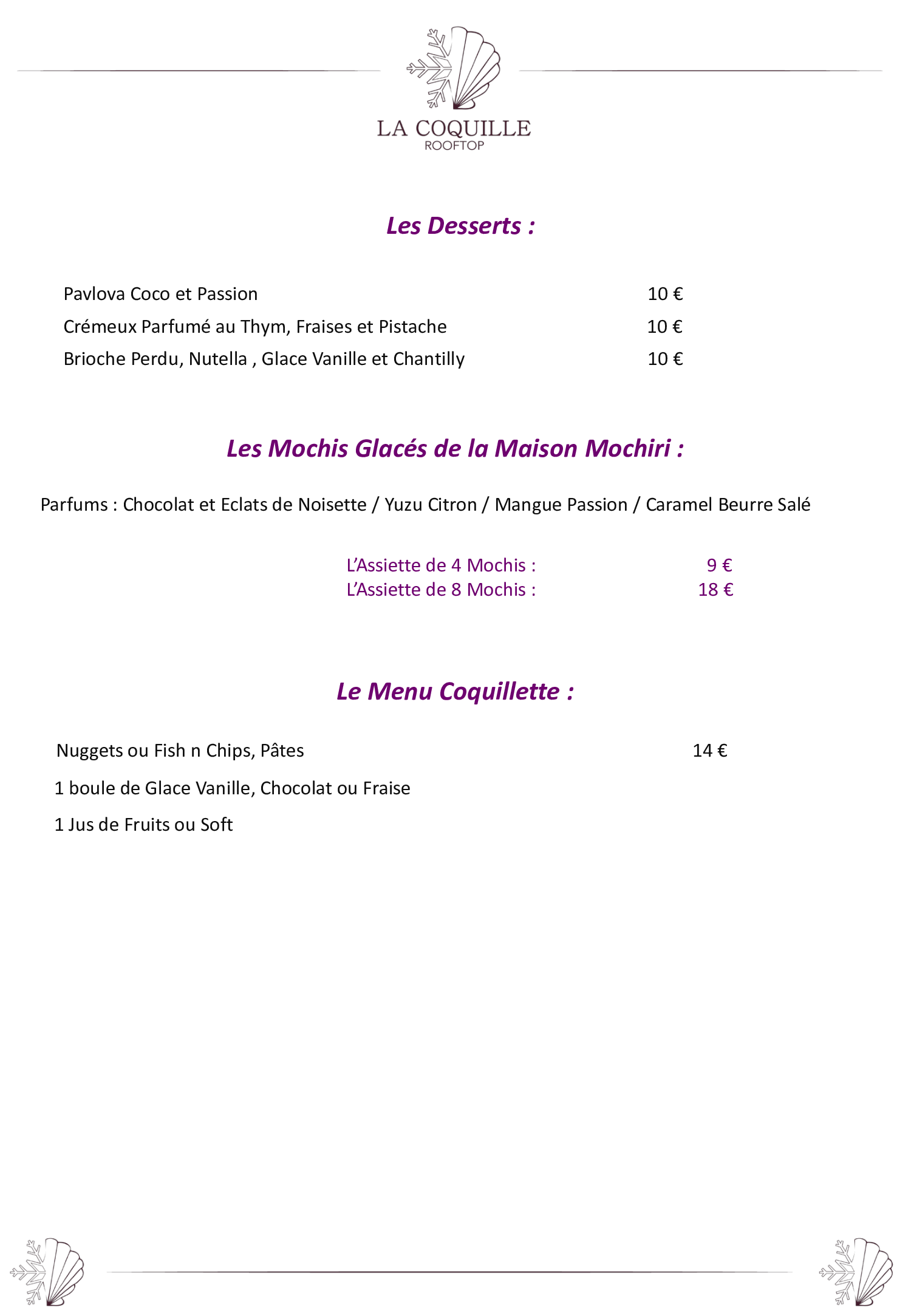  Restaurant Chantemerle Carte des boissons diversifiés alcoolisé ou non de notre bar à Serre Chevalier Chantemerle au pied des pistes de ski. Une carte créative pour des soirées ambiancé