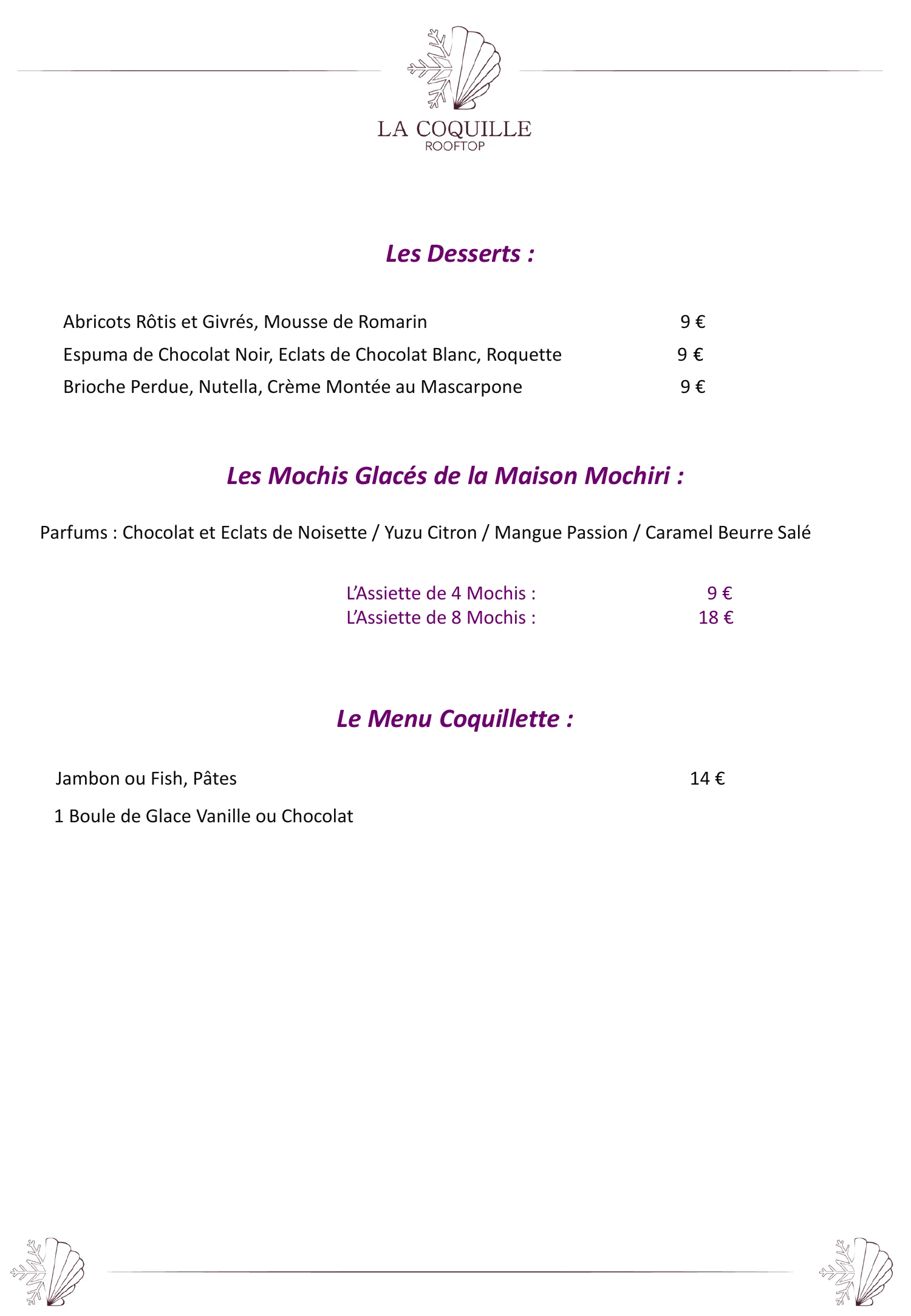  Restaurant Chantemerle Carte des boissons diversifiés alcoolisé ou non de notre bar à Serre Chevalier Chantemerle au pied des pistes de ski. Une carte créative pour des soirées ambiancé